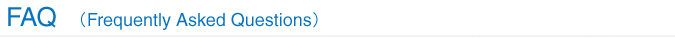 FAQ