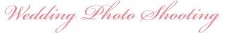 Wedding Photo Shooting